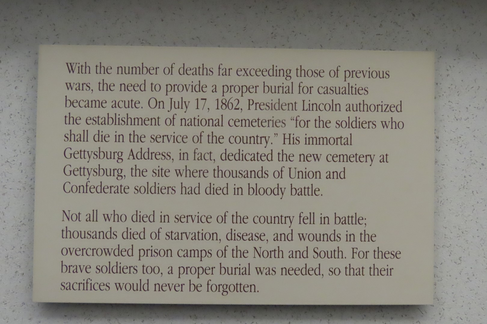 Andersonville National Park Visitor Center 17 of 30 (#3319)