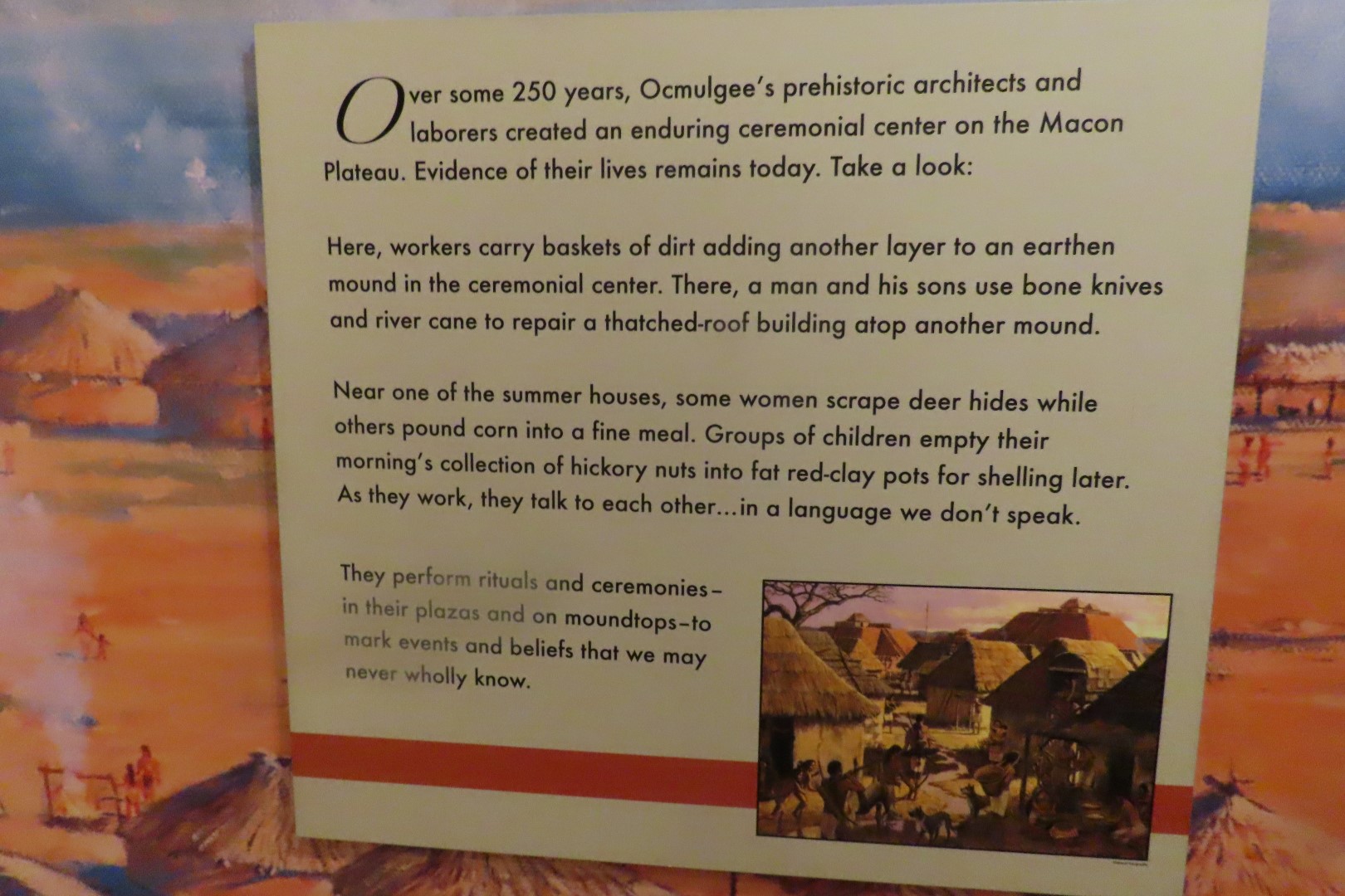 Ocmulgee Mounds National Park Visitor Center 32 of 75 (#3424)