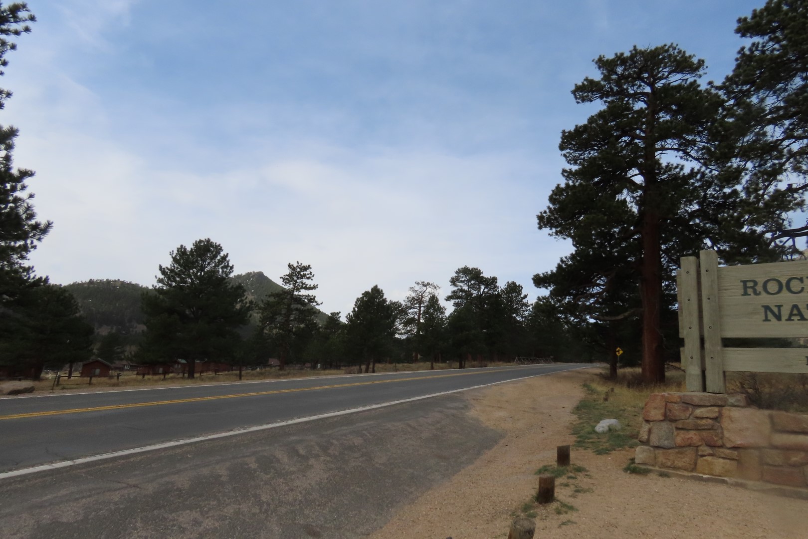 Rocky Mountain National Park Park Sign  2 of  3 (#3576)