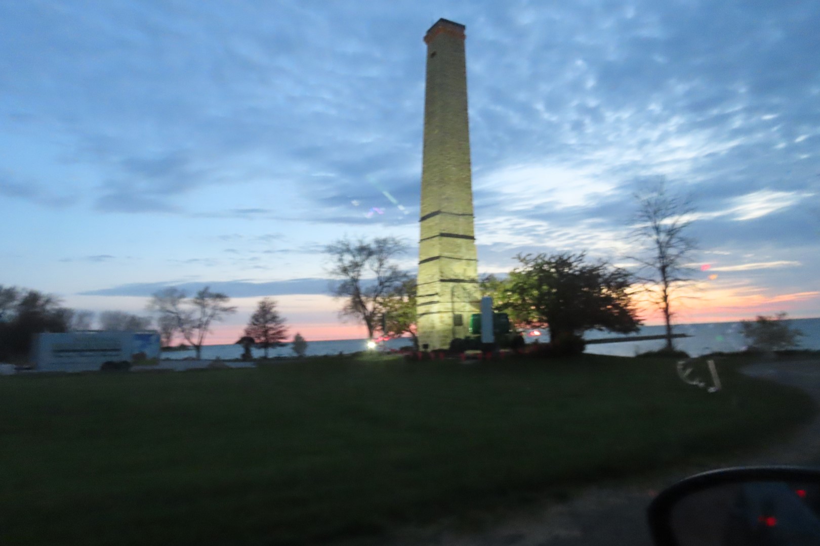 Cloudy Sunrise at Port Hope at the 