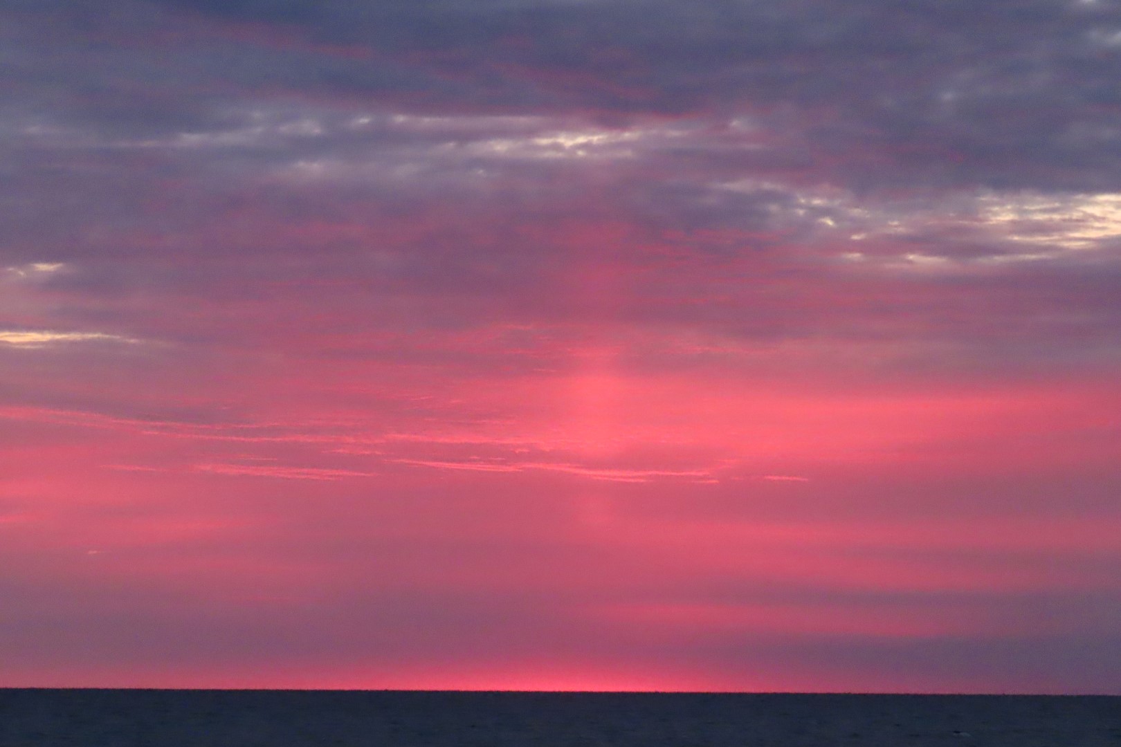 Cloudy Sunrise at Port Hope at the 