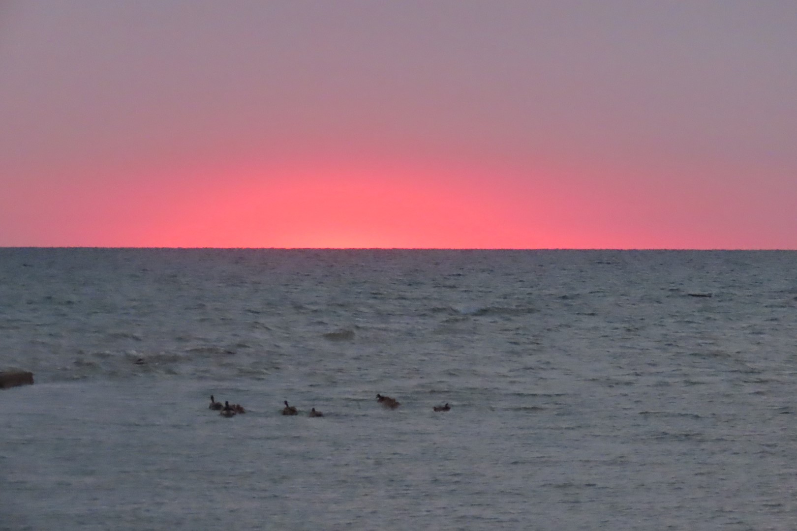 Cloudy Sunrise at Port Hope at the 