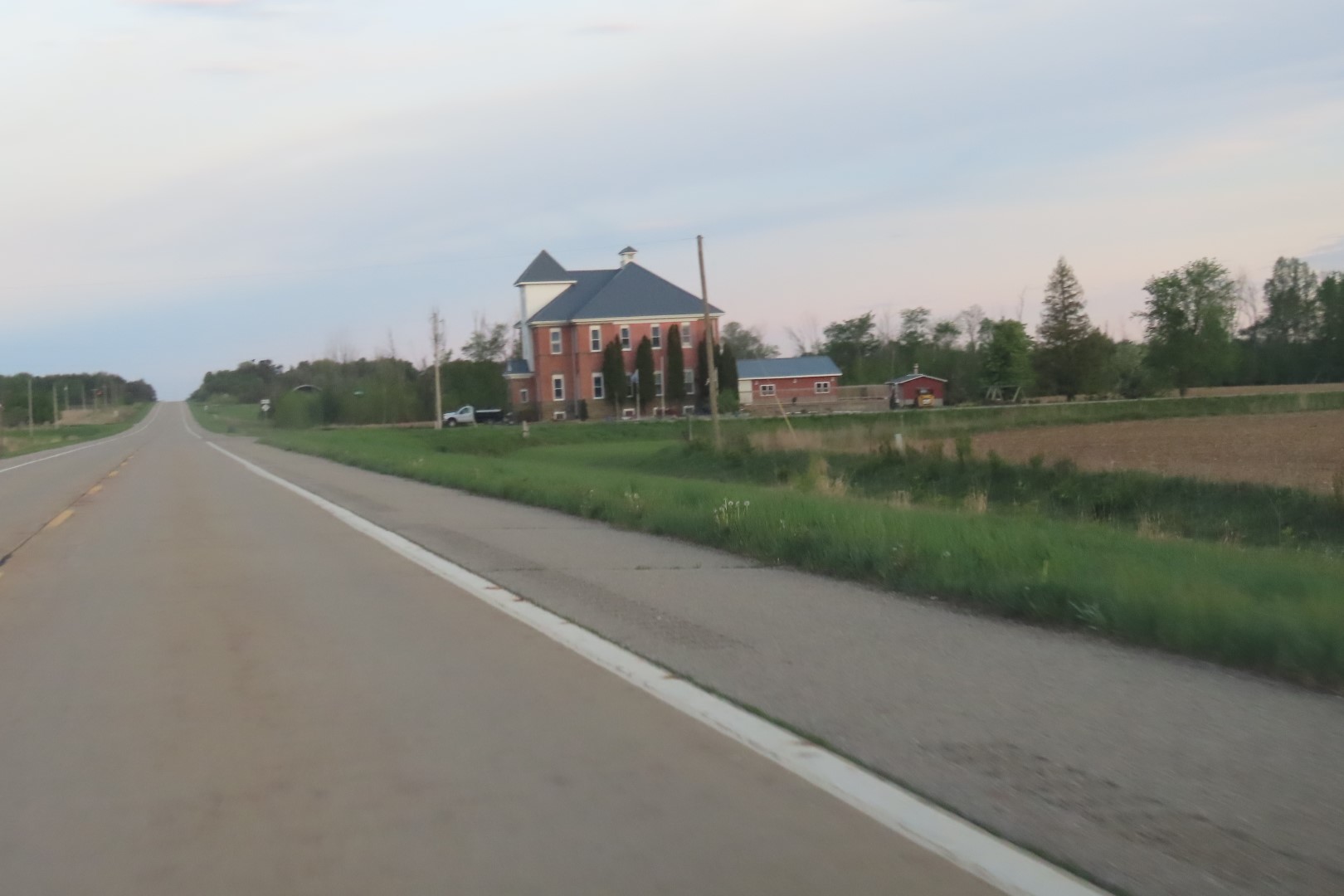 Cloudy Sunrise at Port Hope at the 