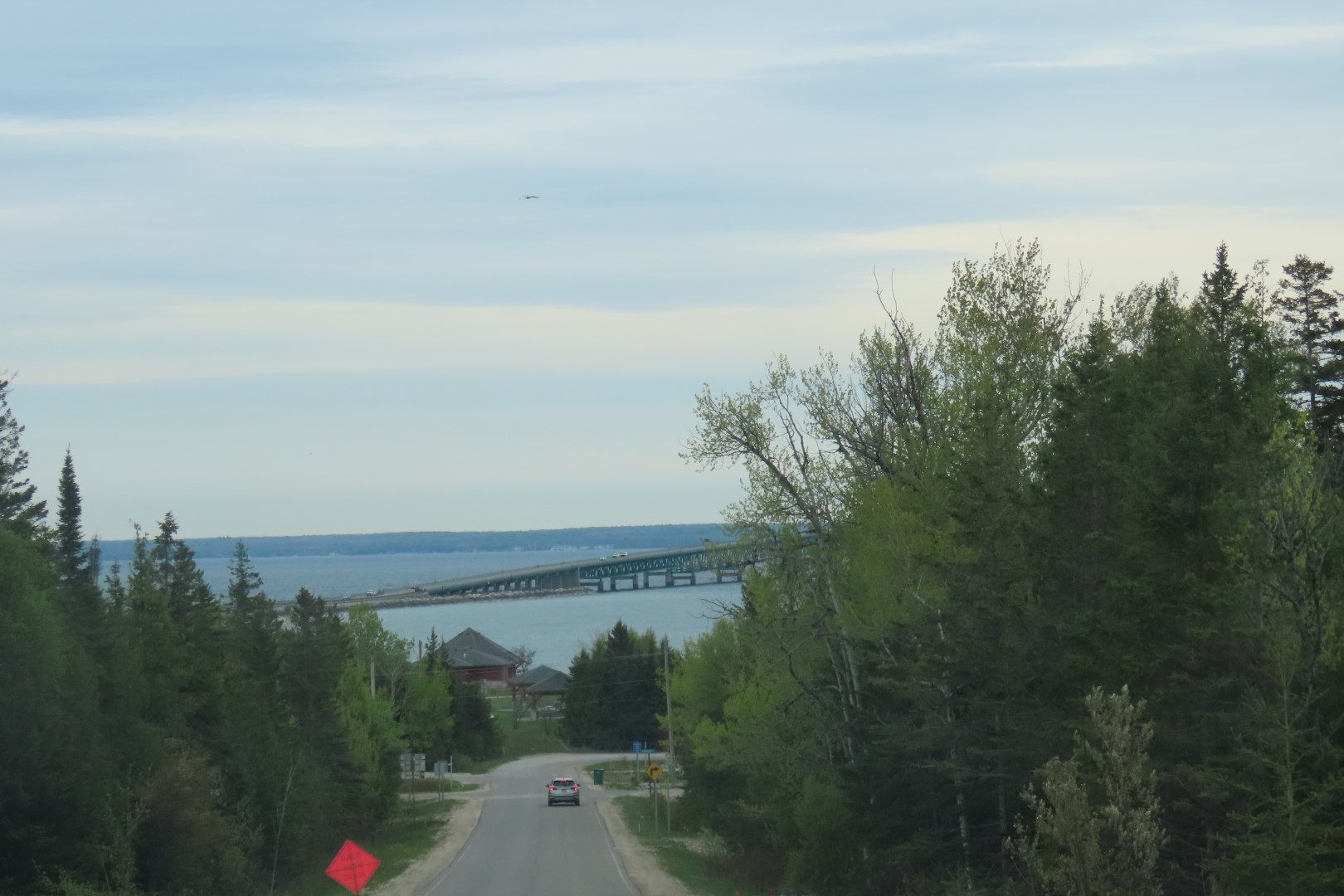 Mackinaw Bridge View MI  2 of  4 (#3961)