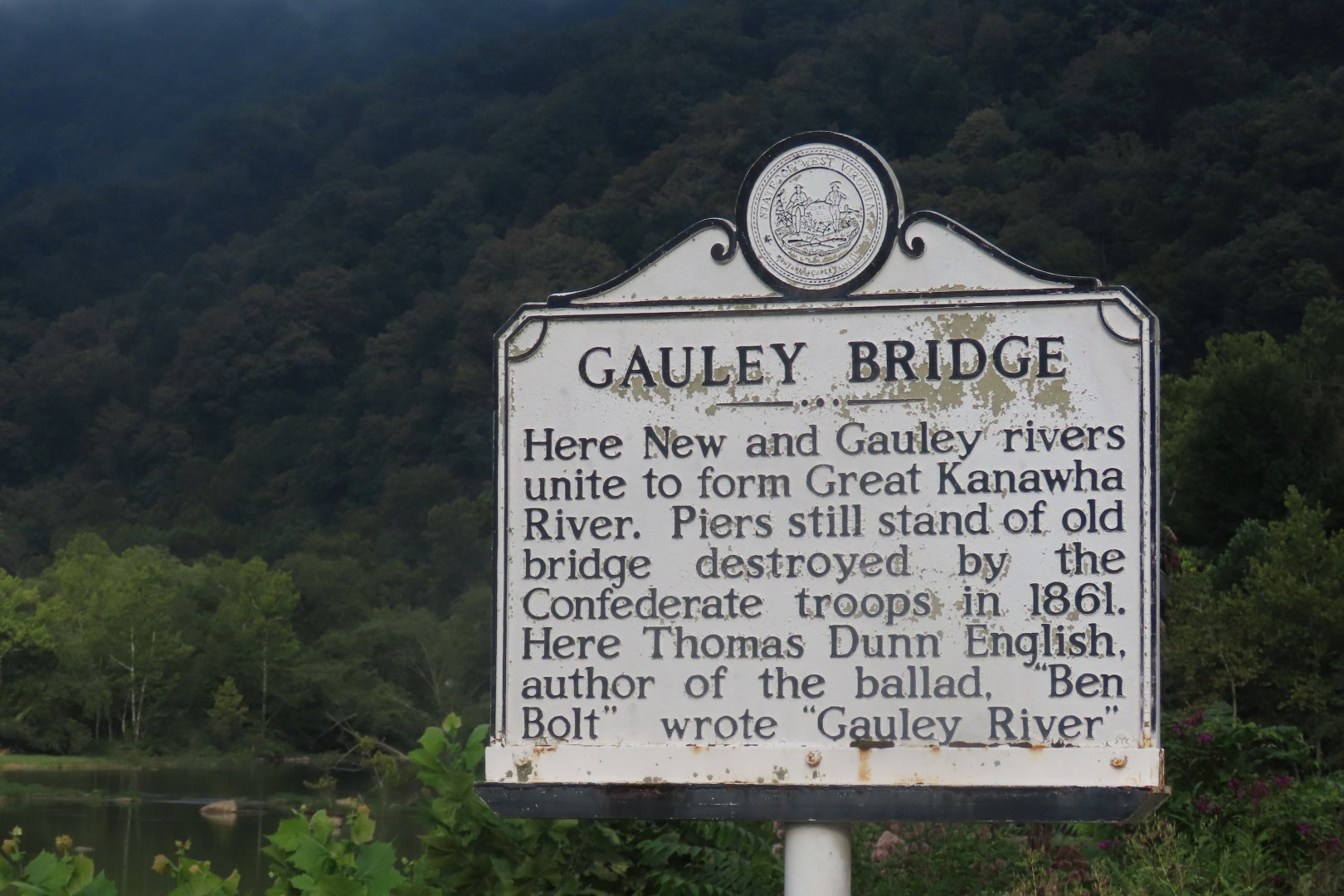 Gauley Bridge National Park WV  1 of  3 (#4042)