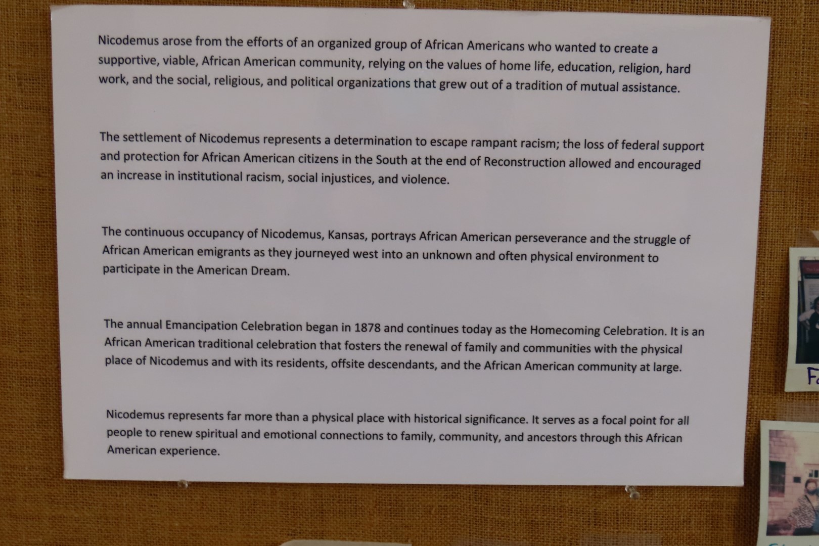 Nicodemus National Historic Site north of Hays KS 26 of 33 (#4973)