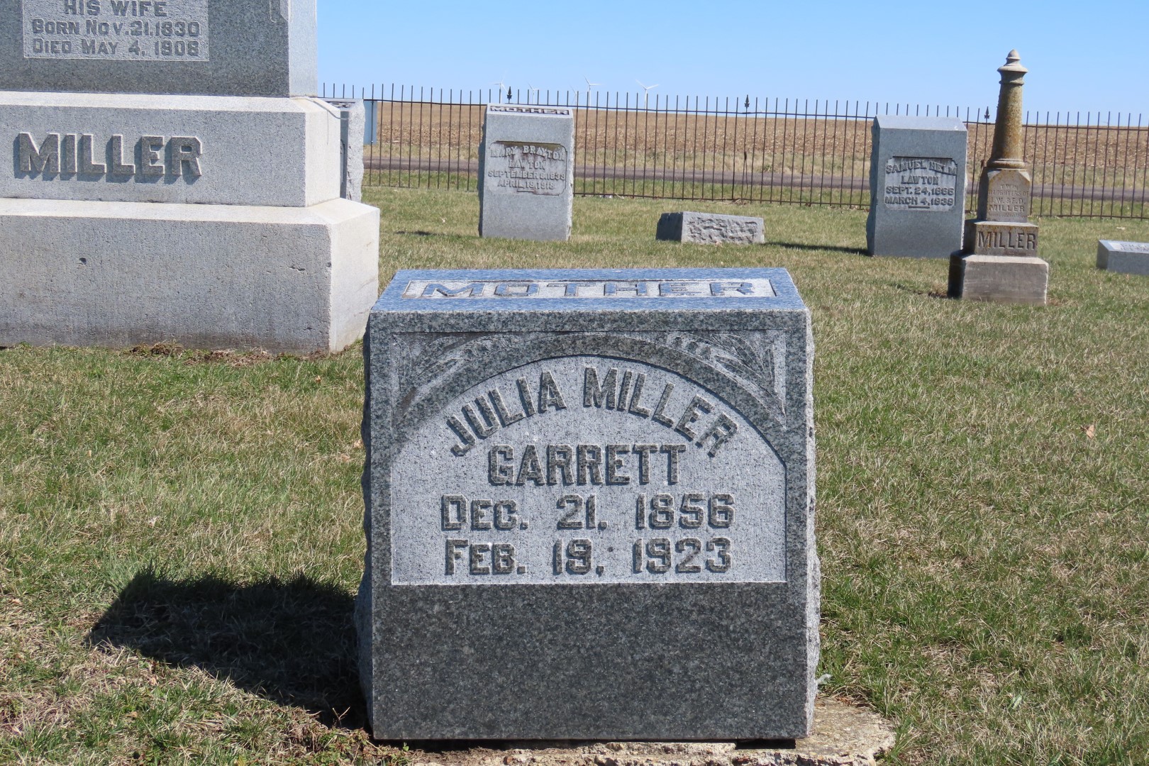 A Julie Garret in Prairie View Cemetery in Delavan IL  5 of 20 (#5015)