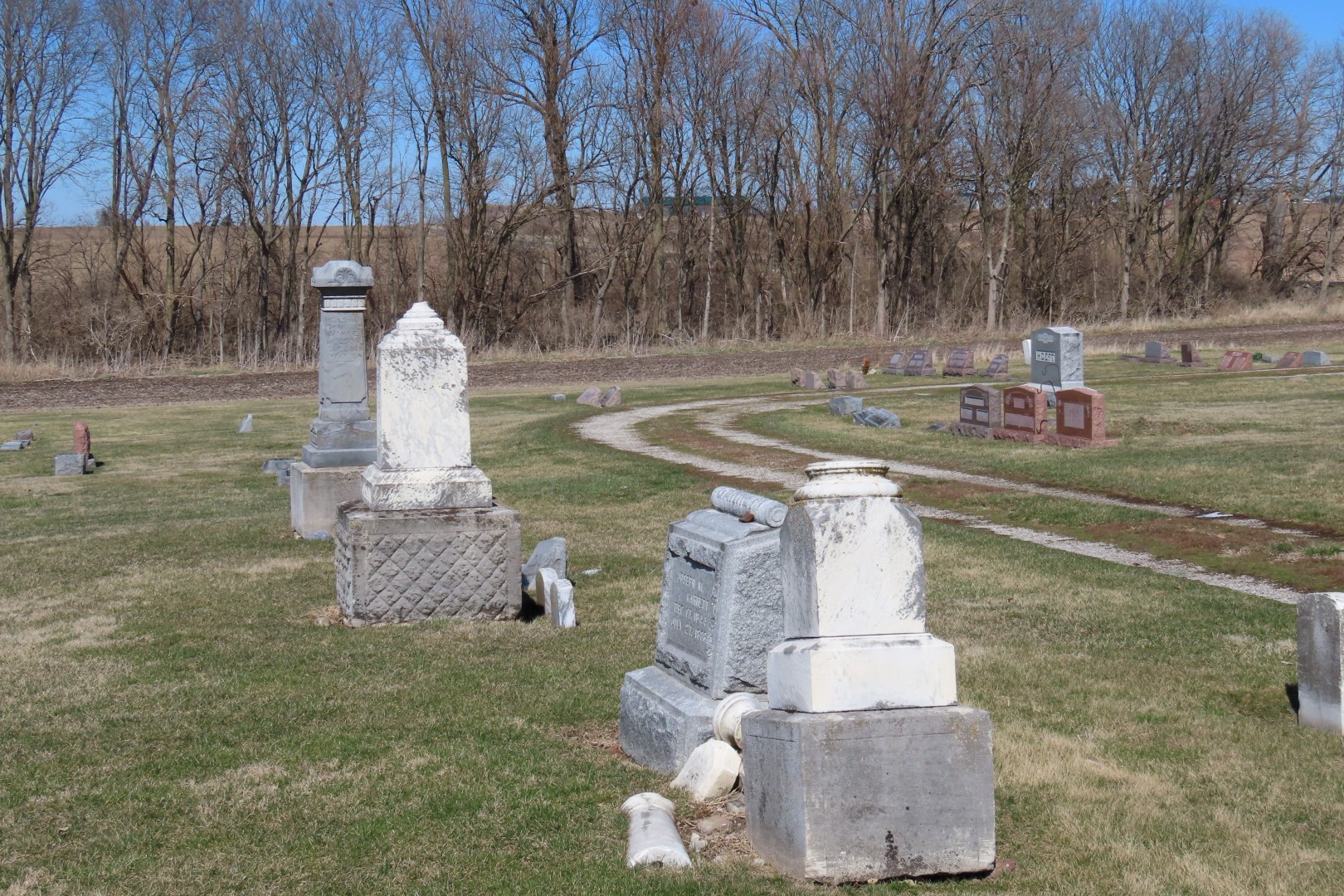 Relatives Benjamin Wilson and Family graves in Prairie View Cemetery in Delavan IL 10 of 20 (#5027)