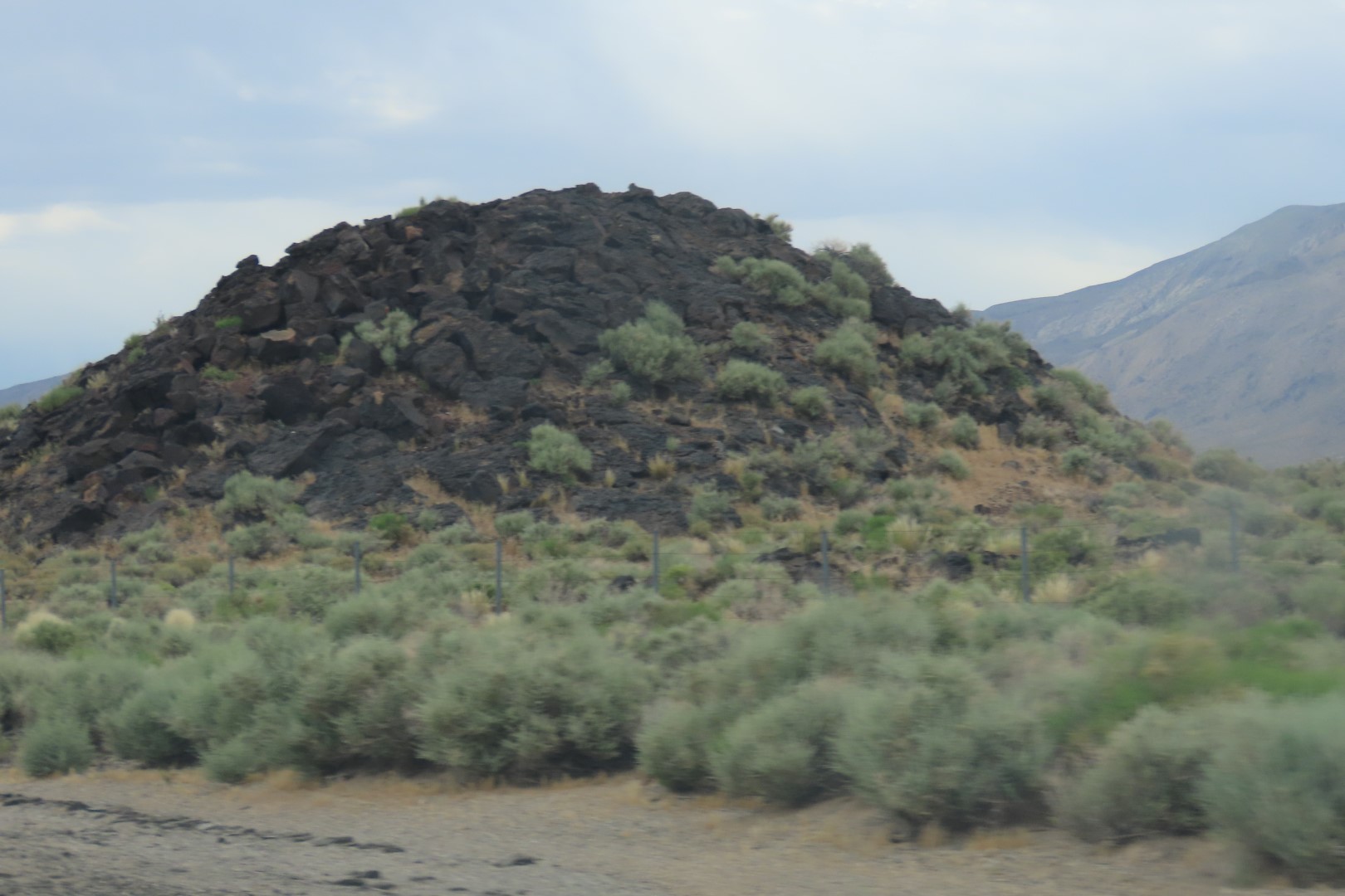 Lava Rock along California Highway 395  1 of  9 (#5843)