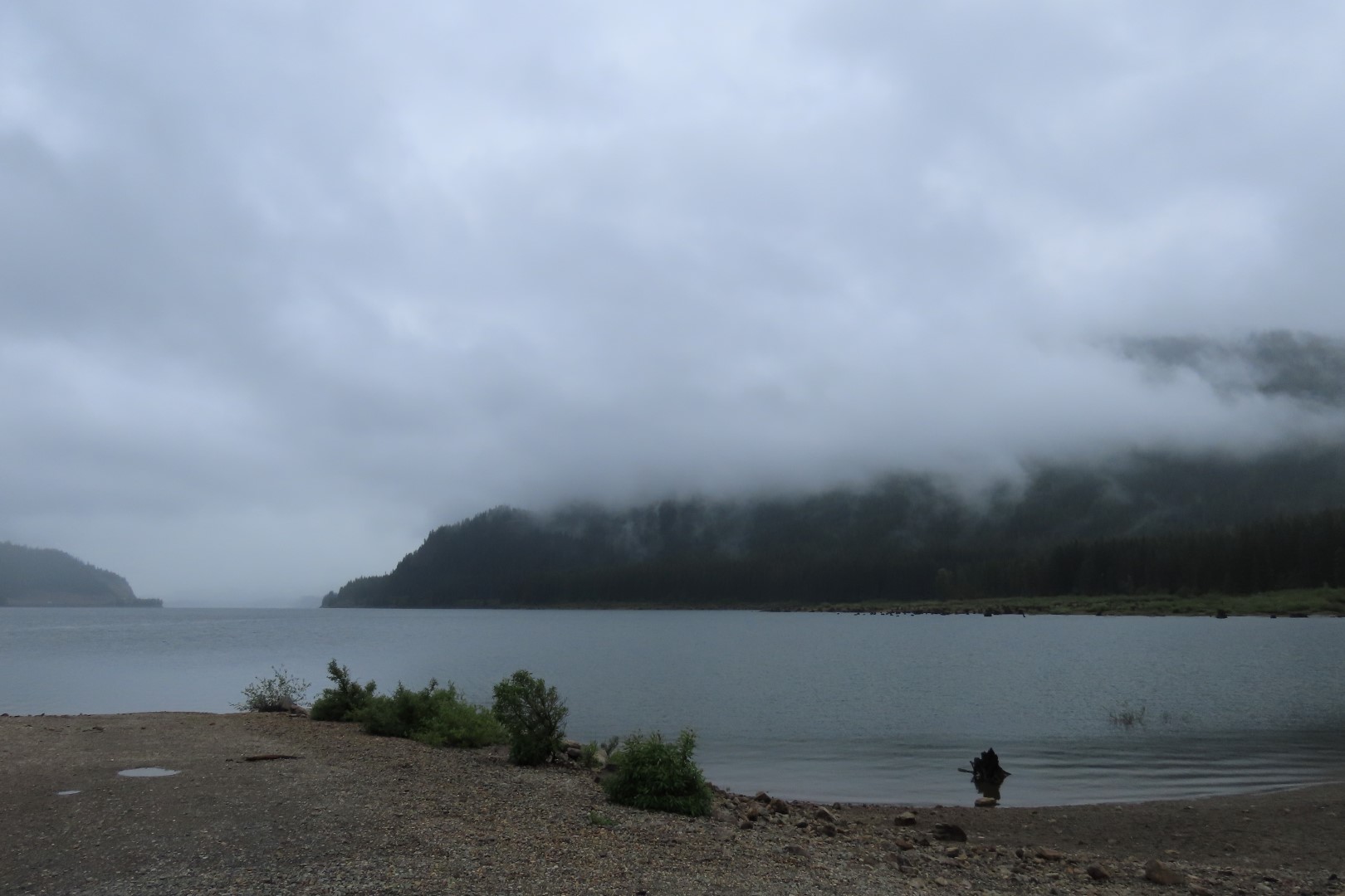 Keechelus Lake along I-90 in central Washington  2 of  7 (#6123)