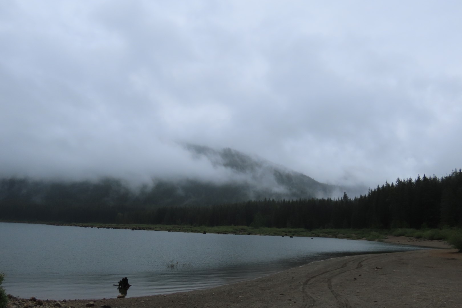 Keechelus Lake along I-90 in central Washington  3 of  7 (#6124)