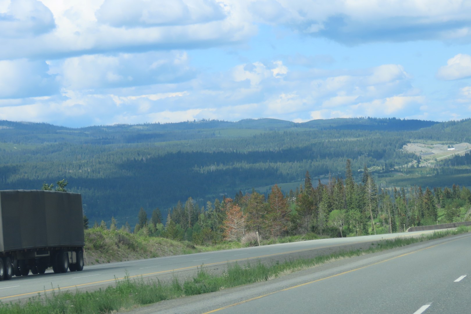 Along eastbound Trans-Canada Highway going to Kamloops British Columbia  4 of  4 (#6189)