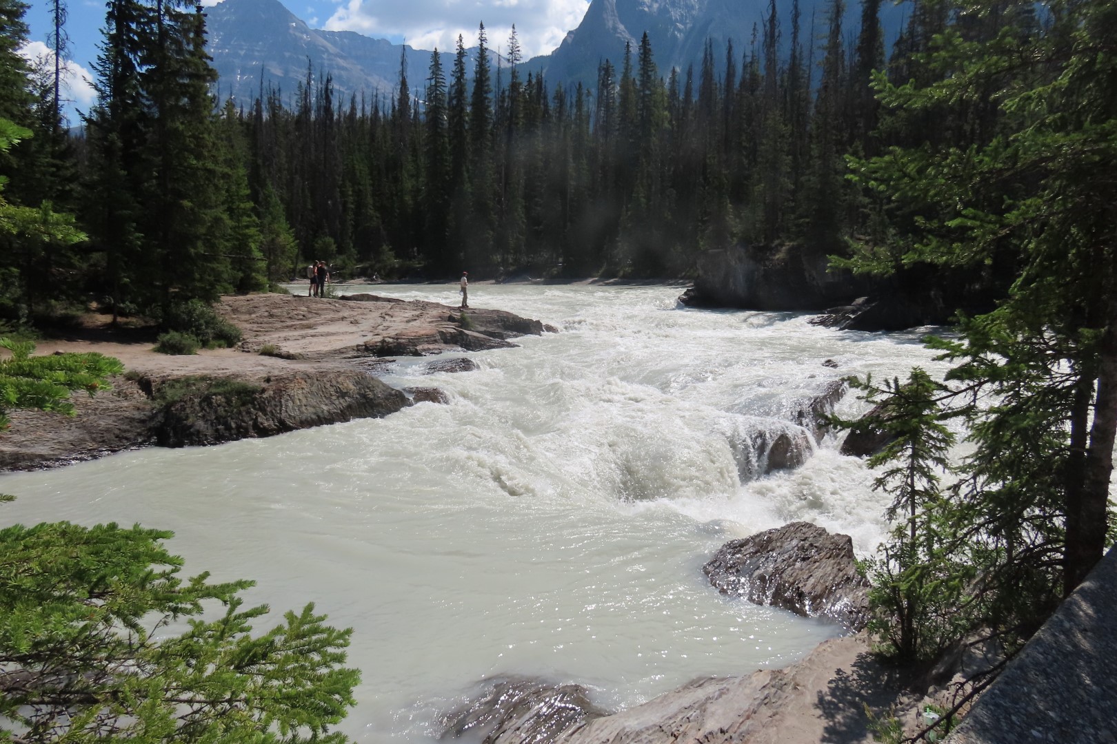 Lower Falls in Yoho National Park in Alberta Canada  3 of  6 (#6211)