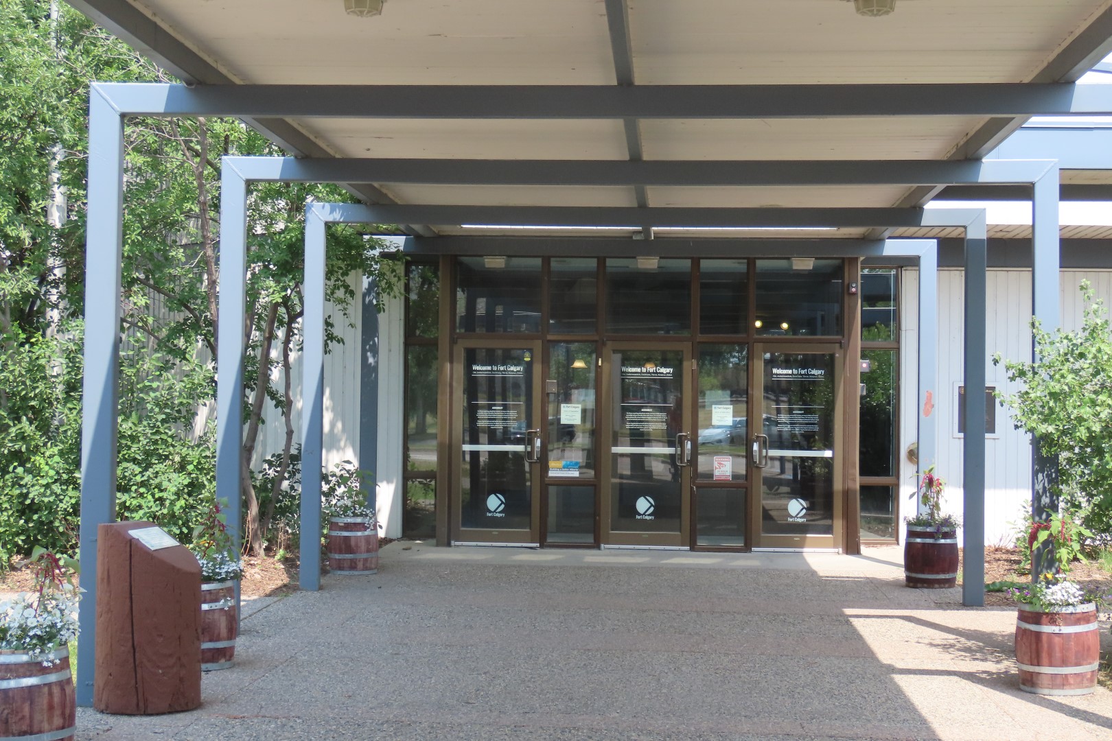 Fort Calgary and adjacent sites in Calgary in Alberta Canada  2 of 16 (#6223)