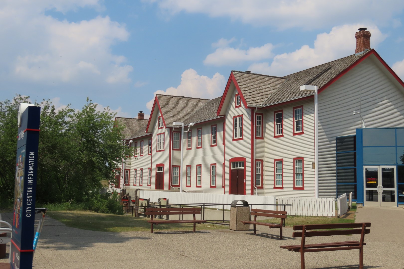 Fort Calgary and adjacent sites in Calgary in Alberta Canada  3 of 16 (#6224)