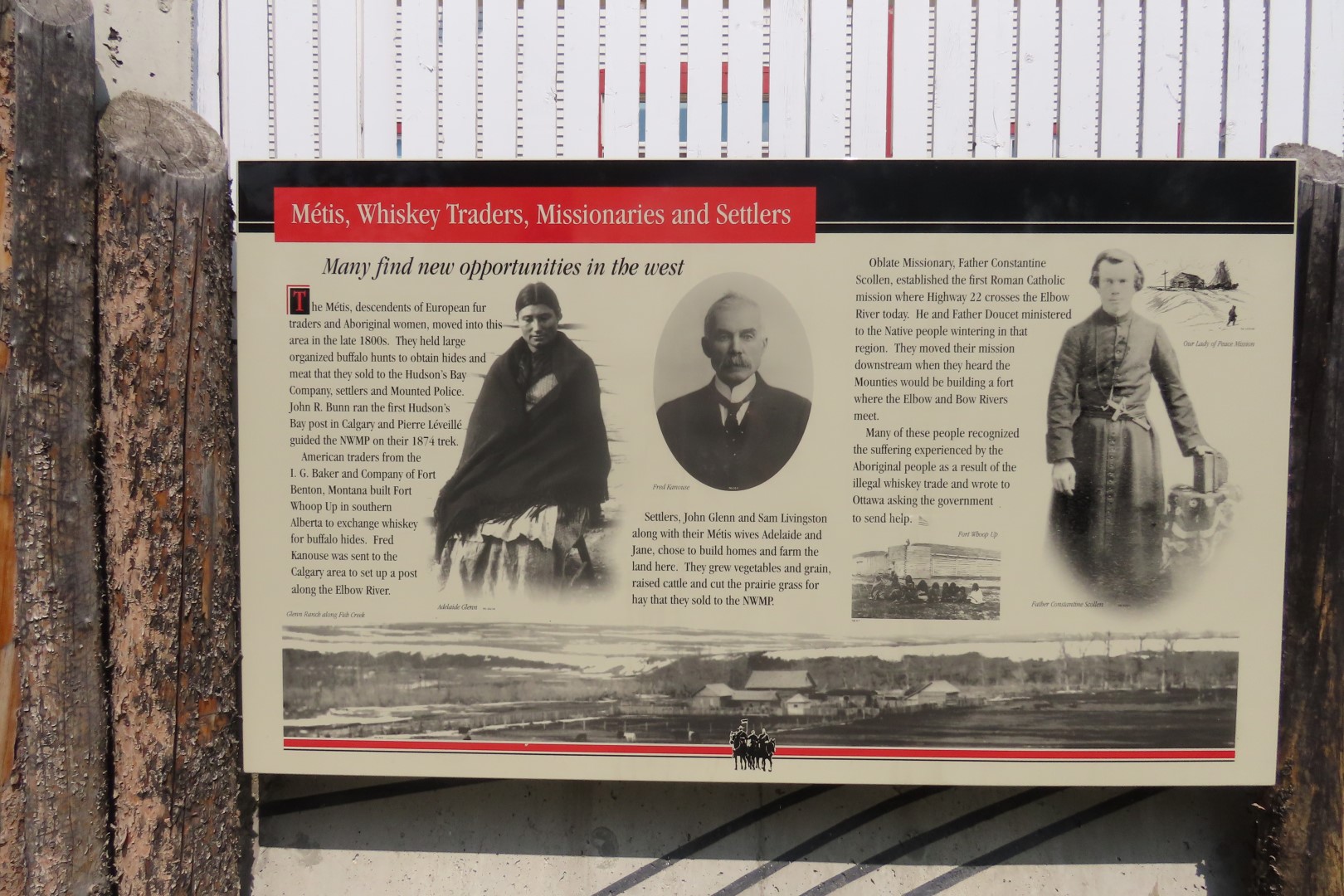 Fort Calgary and adjacent sites in Calgary in Alberta Canada  8 of 16 (#6229)