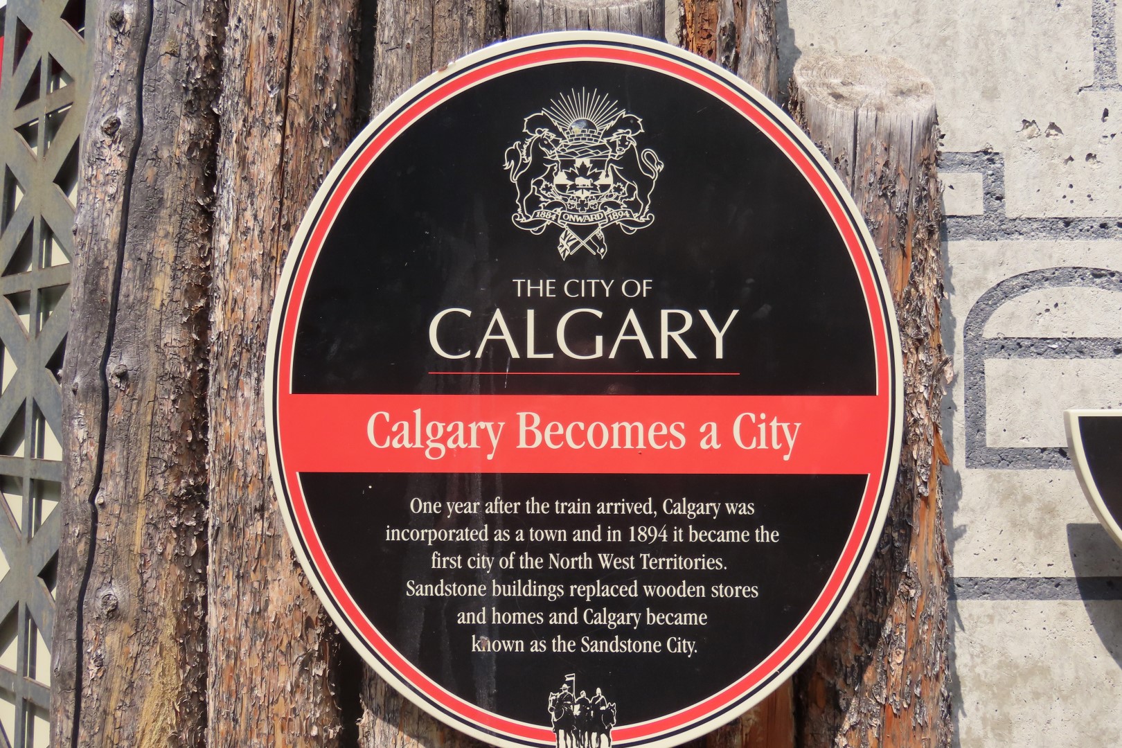 Fort Calgary and adjacent sites in Calgary in Alberta Canada 10 of 16 (#6231)