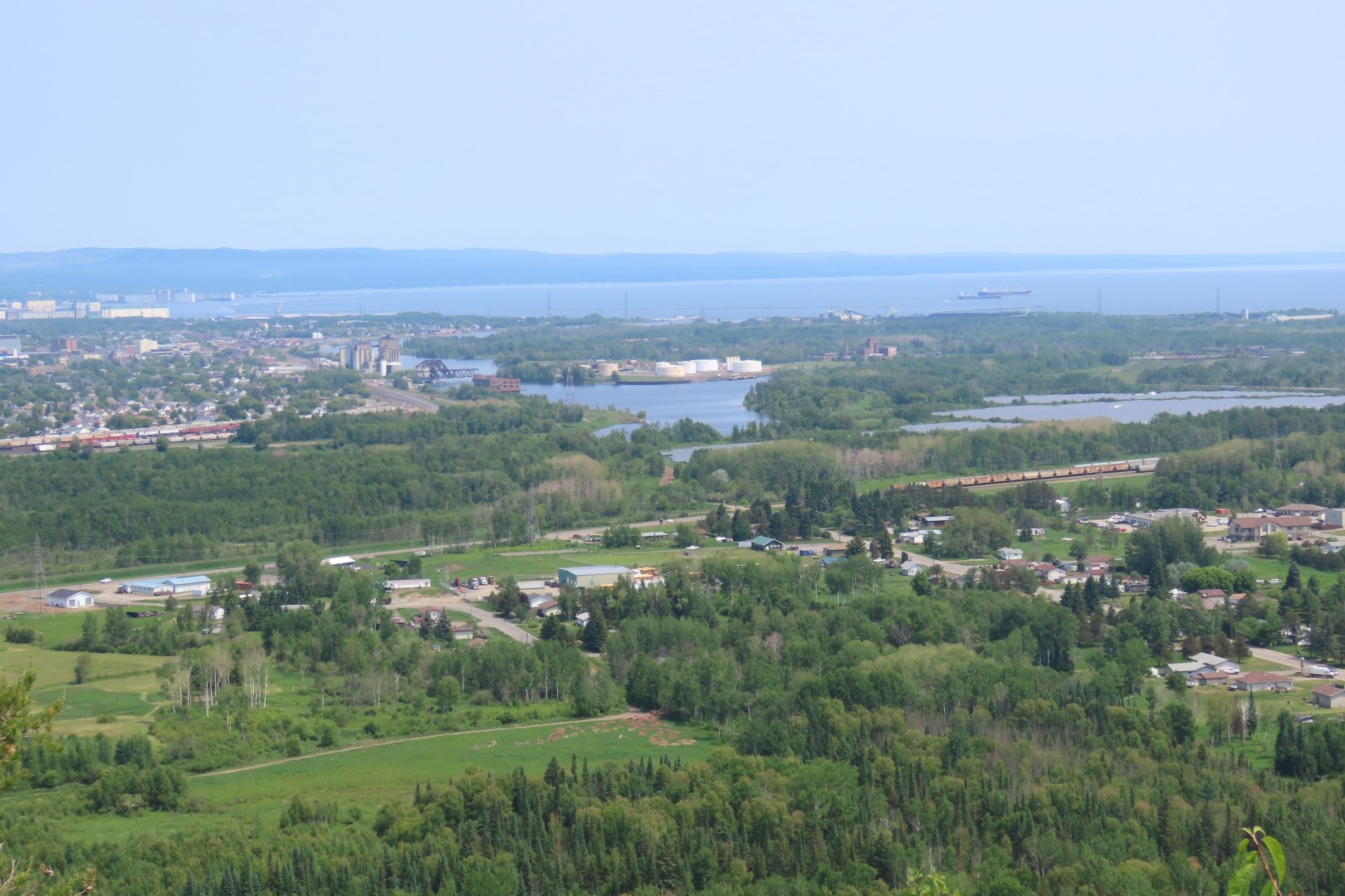 Sites in Thunder Bay Ontario Canada seen from Mount McKay 12 of 23 (#6376)