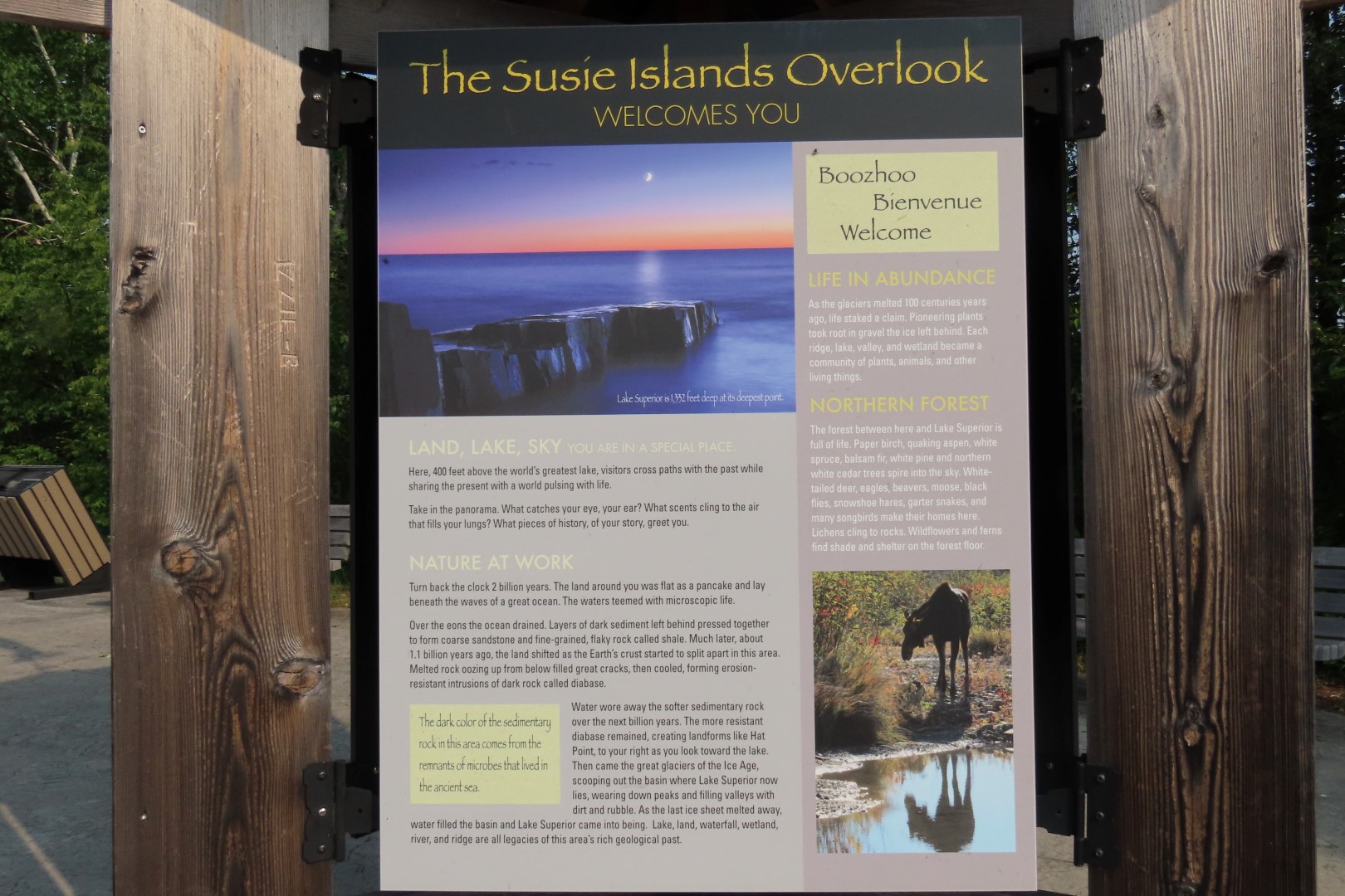 Grand Portage Lookout Points North and South over Lake Superior in Minnesota 15 of 17 (#6429)
