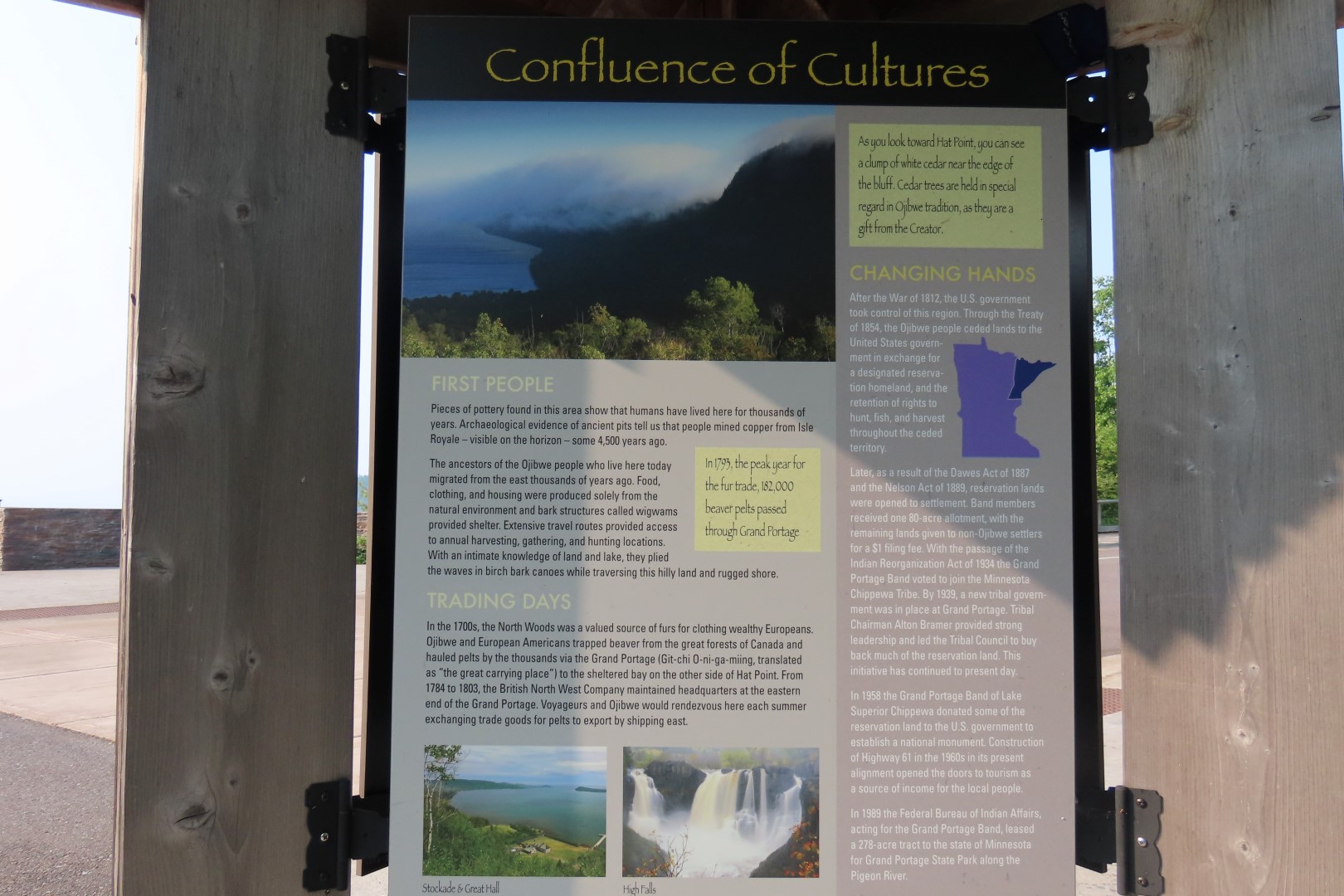 Grand Portage Lookout Points North and South over Lake Superior in Minnesota 16 of 17 (#6430)