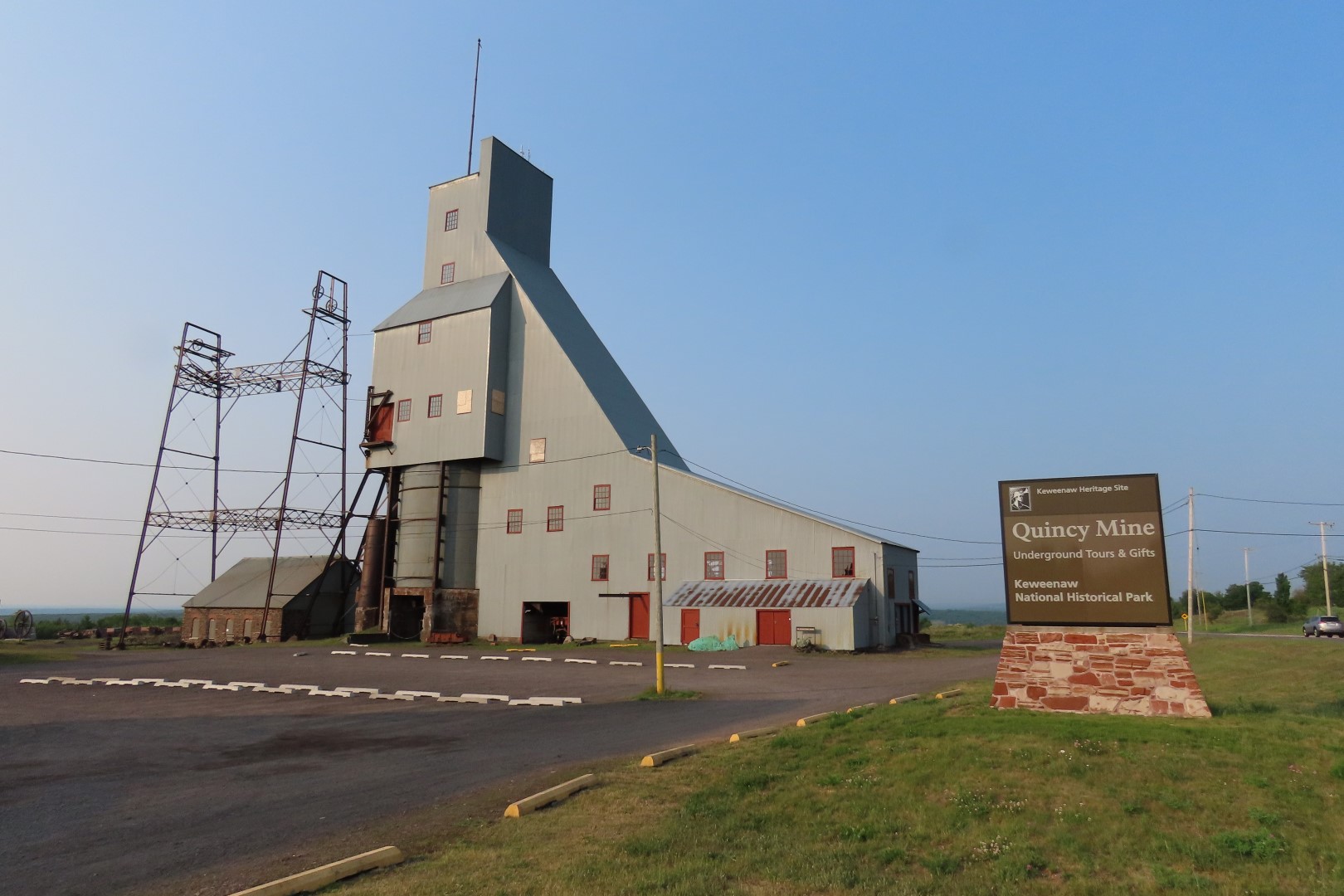 Keweenaw National Historical Park Quincy Mine in Michigan  2 of  3 (#6483)