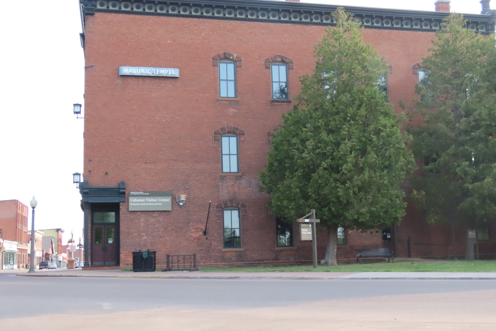 Keweenaw National Historical Park Calumet Visitor Center in Michigan  3 of  6 (#0001)