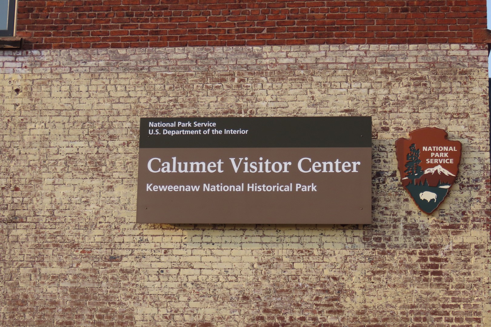 Keweenaw National Historical Park Calumet Visitor Center in Michigan  1 of  6 (#6482)
