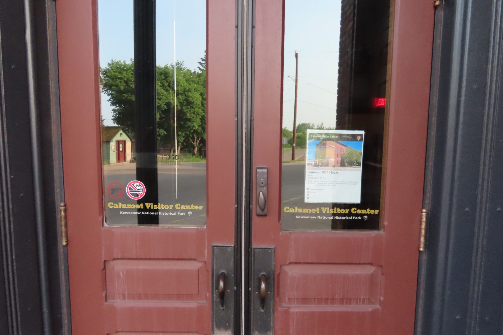 Keweenaw National Historical Park Calumet Visitor Center in Michigan  6 of  6 (#0004)