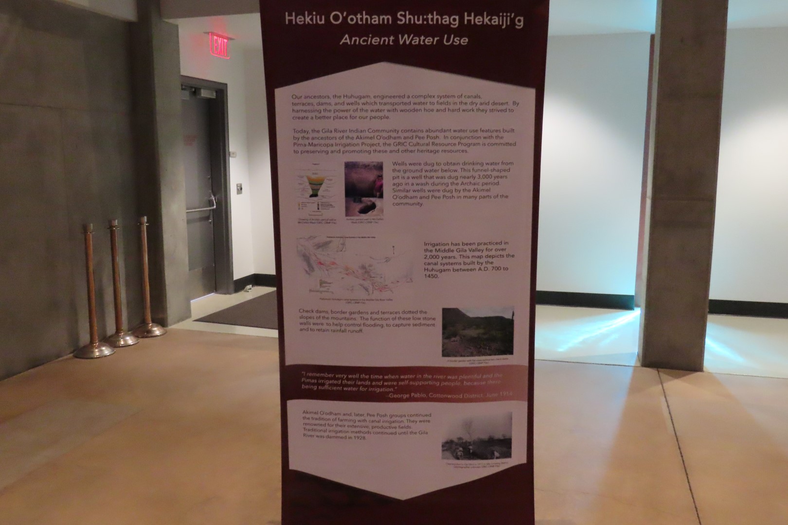 Hohokam Pima National Monument Huhugam Visitor Center 13 of 78 (#7185)