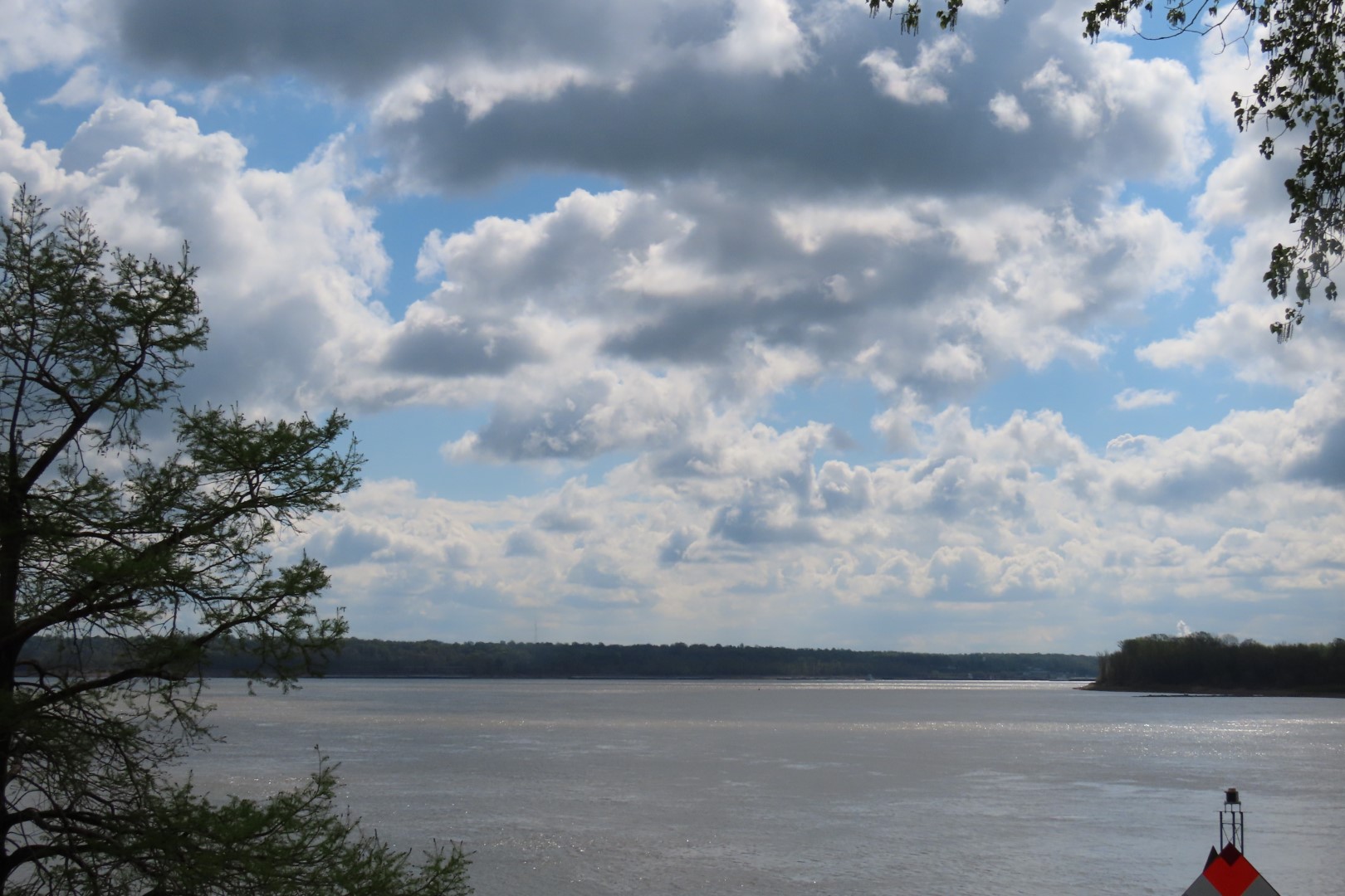 Ohio River meets Mississippi River at Cairo Illinois  4 of  8 (#7447)