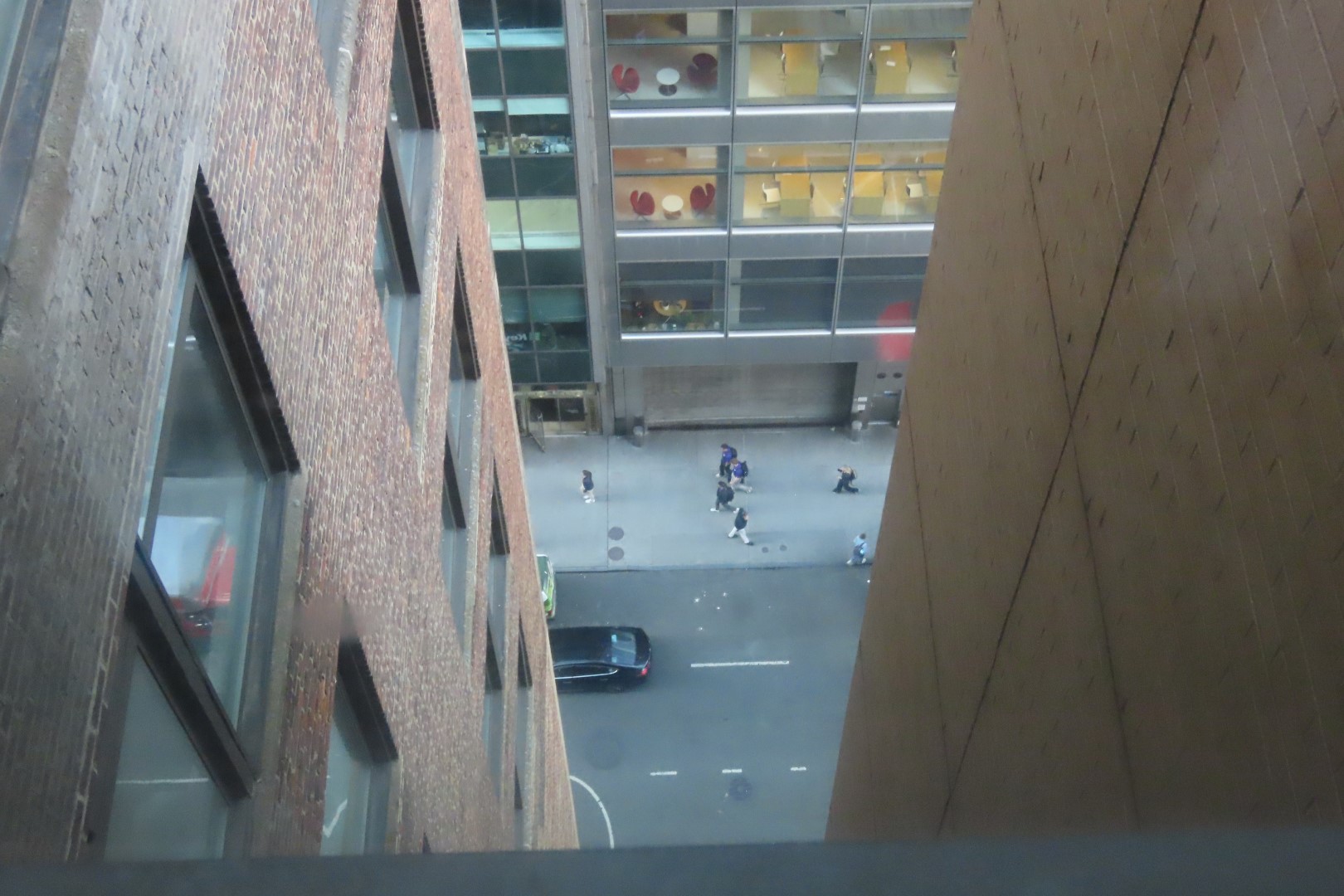 View of 39th Street from Hotel Window  1 of  2 (#7822) onmouseover=