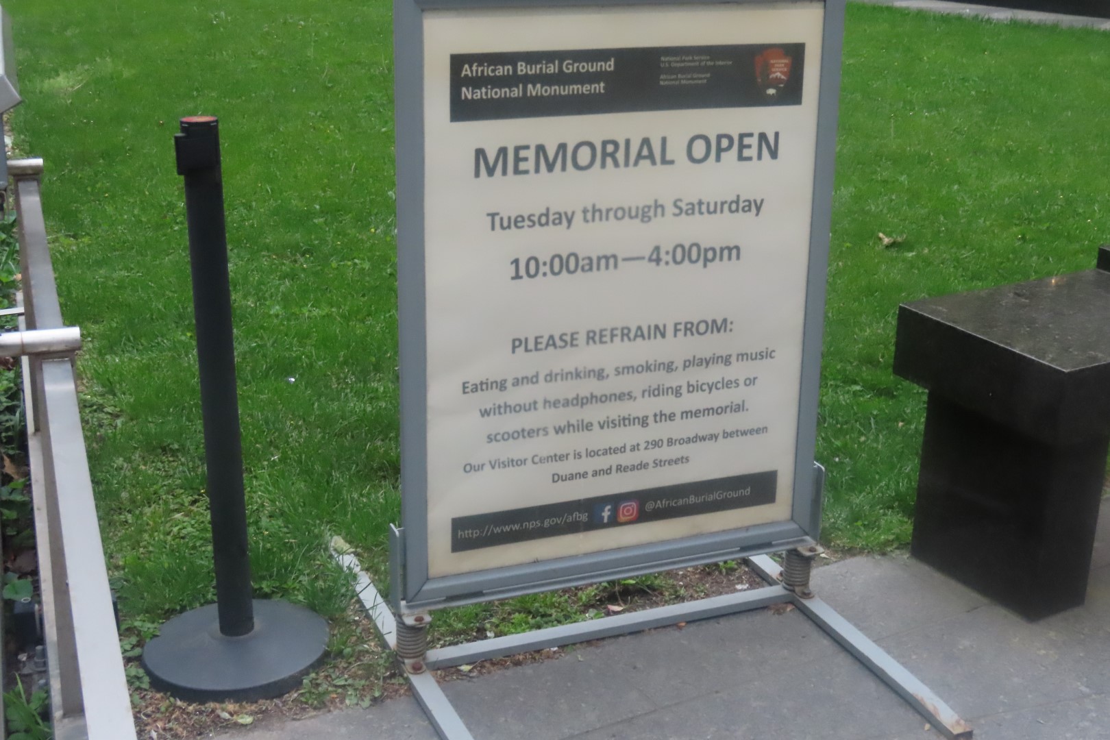 African Burial Ground National Park  2 of  6 (#7824) onmouseover=