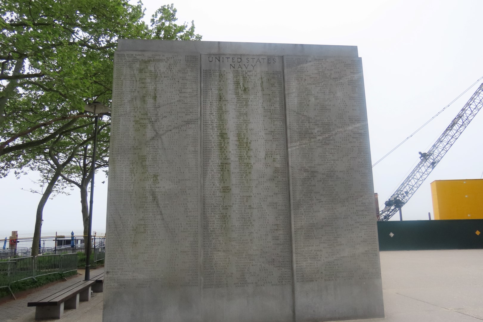 War Memorial (part of Battery Park area)  3 of  3 (#7839) onmouseover=