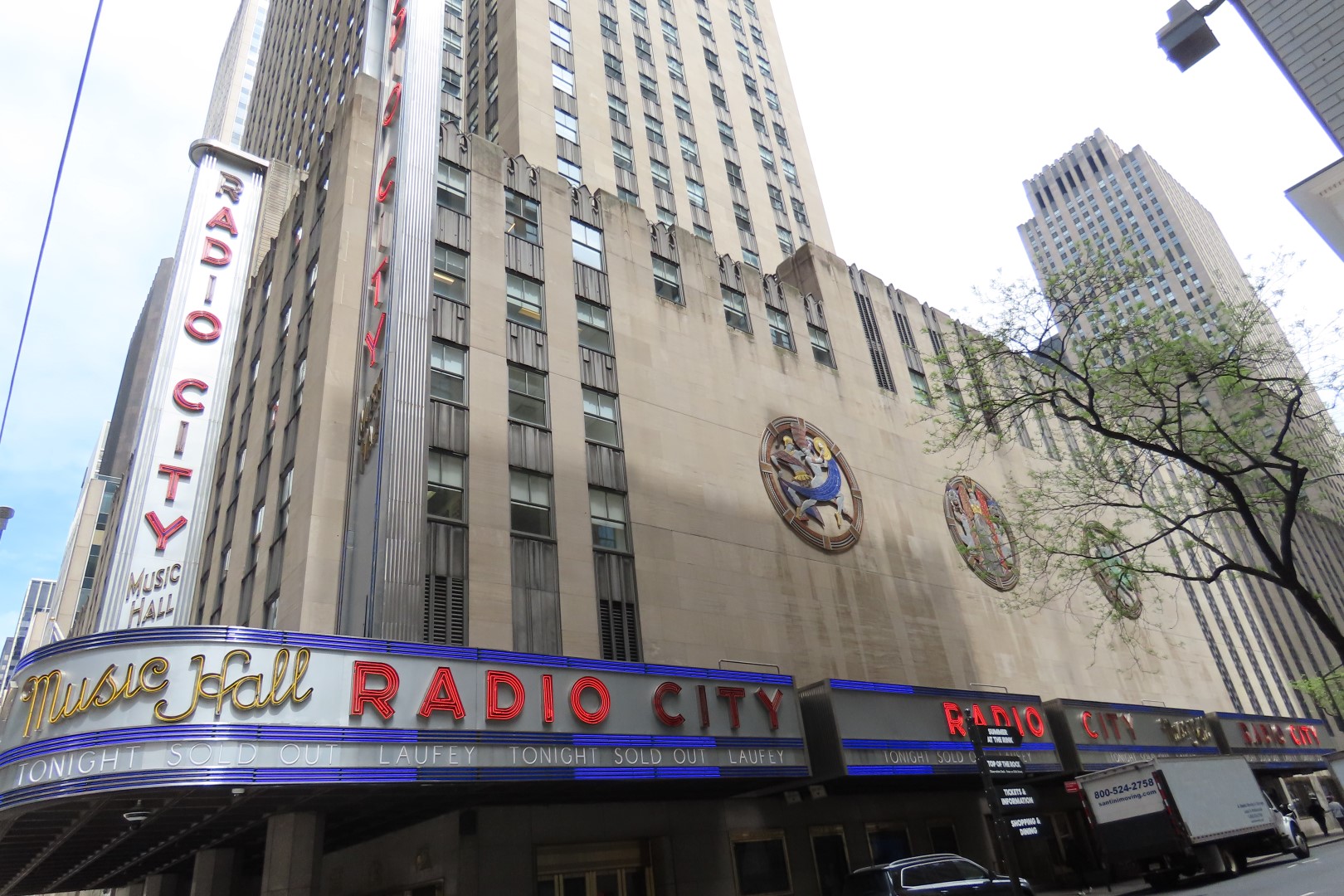 Radio City Music Hall  1 of  2 (#7925) onmouseover=