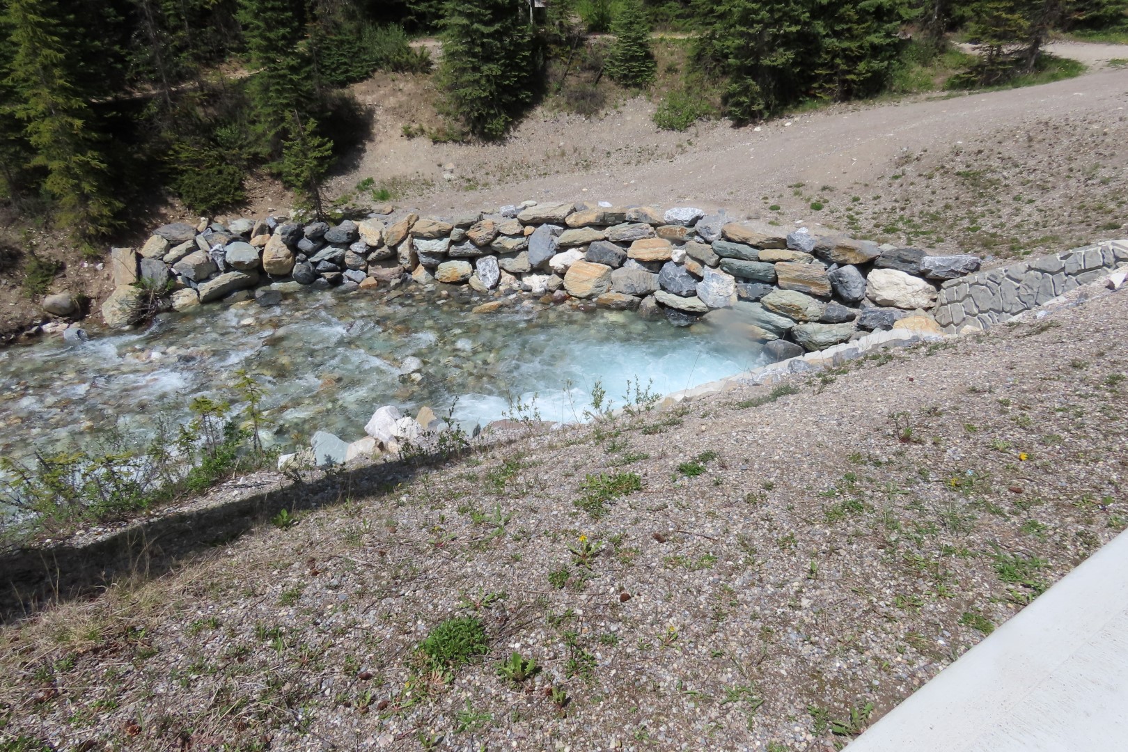 Marble Canyon south of Lake Louise AB  2 of  5 (#8071)