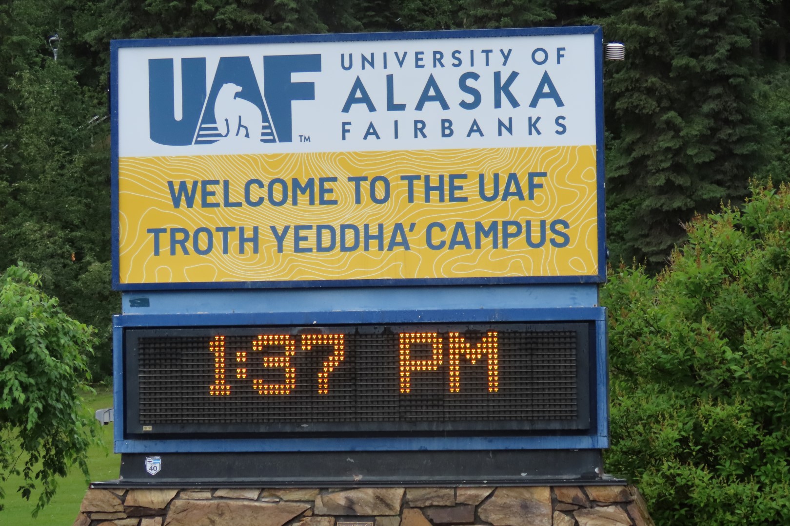 Campus of University of Alaska Fairbanks, Alaska  2 of 15 (#8420)