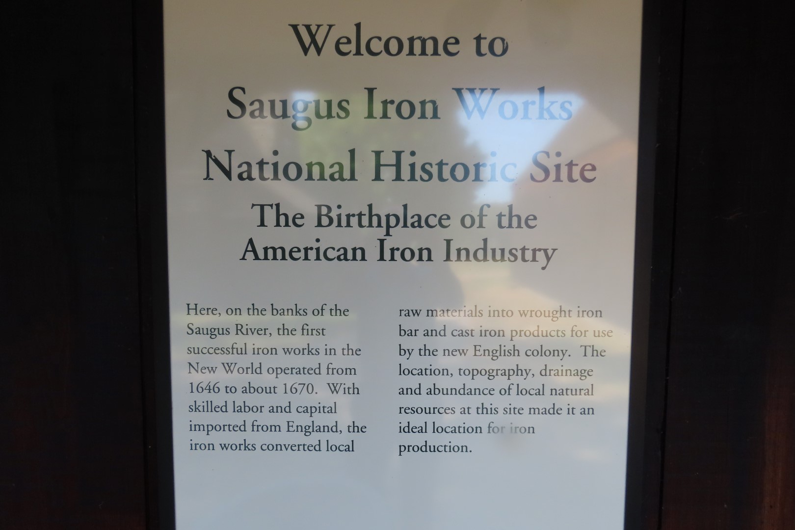 Saugus Iron Works NP  3 of 40 (#8816)