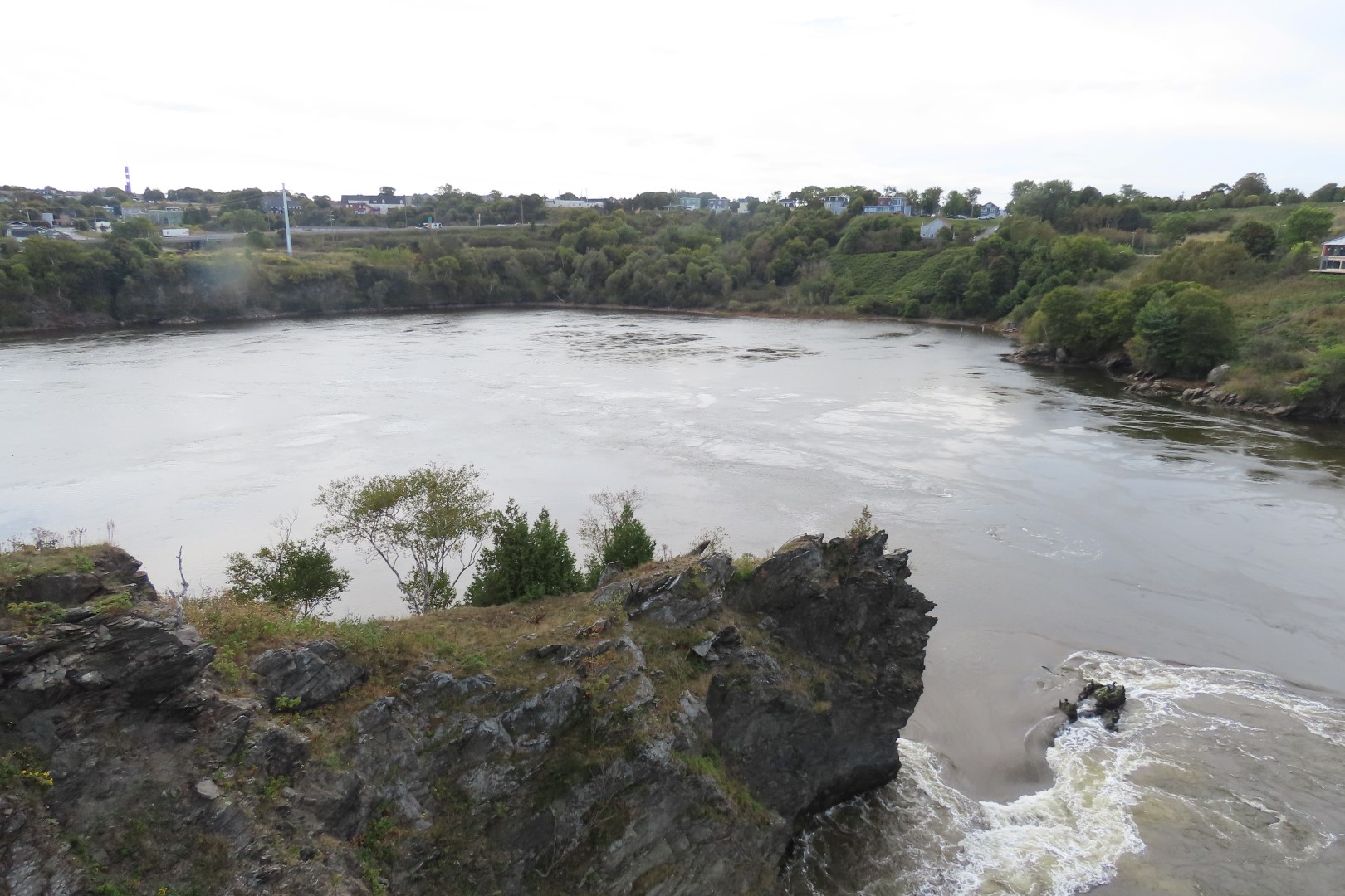 Reversing Falls at High Tide in St John NP 25 of 36 (#9185)