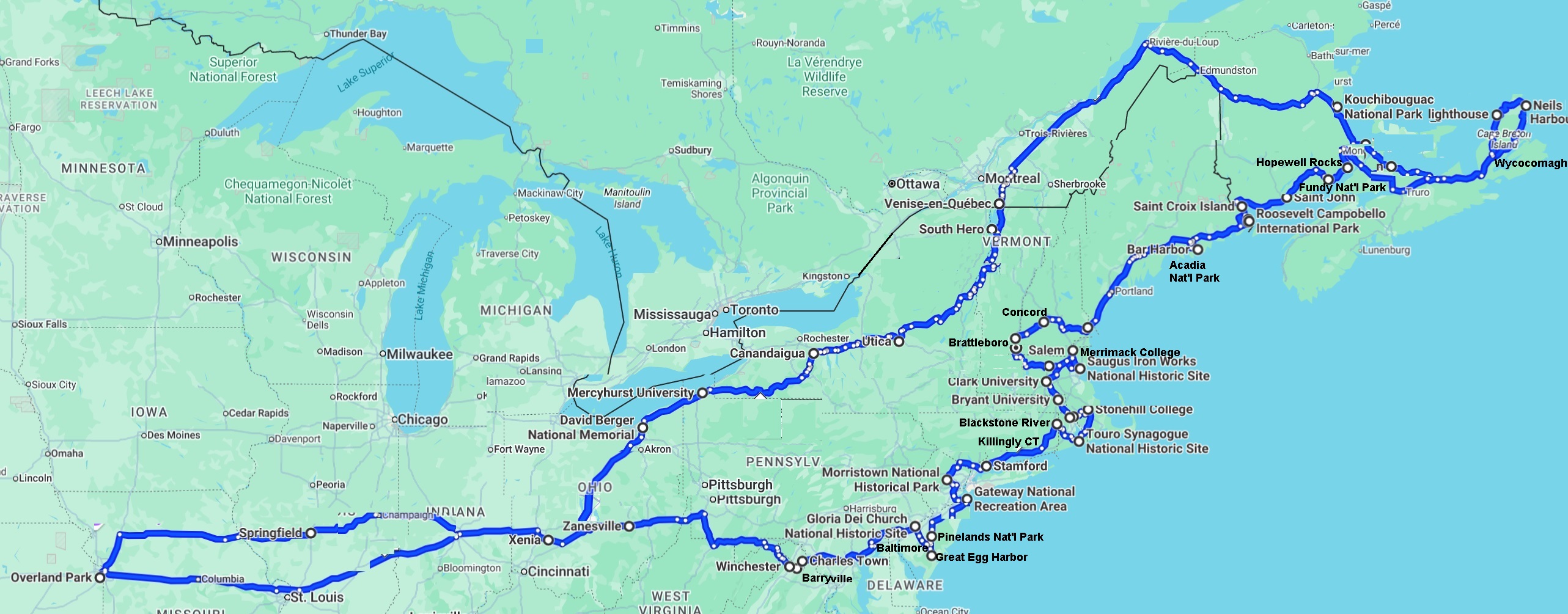 The Highways Traveled