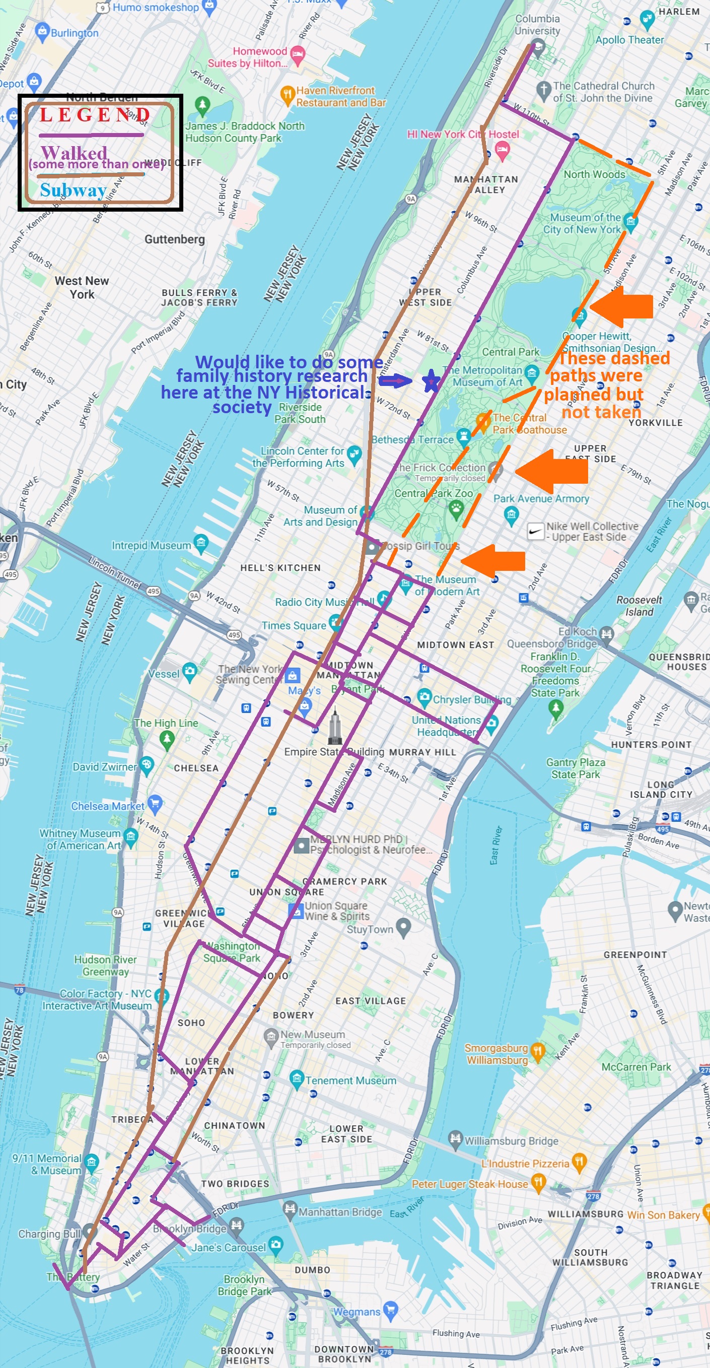 The Highways Traveled