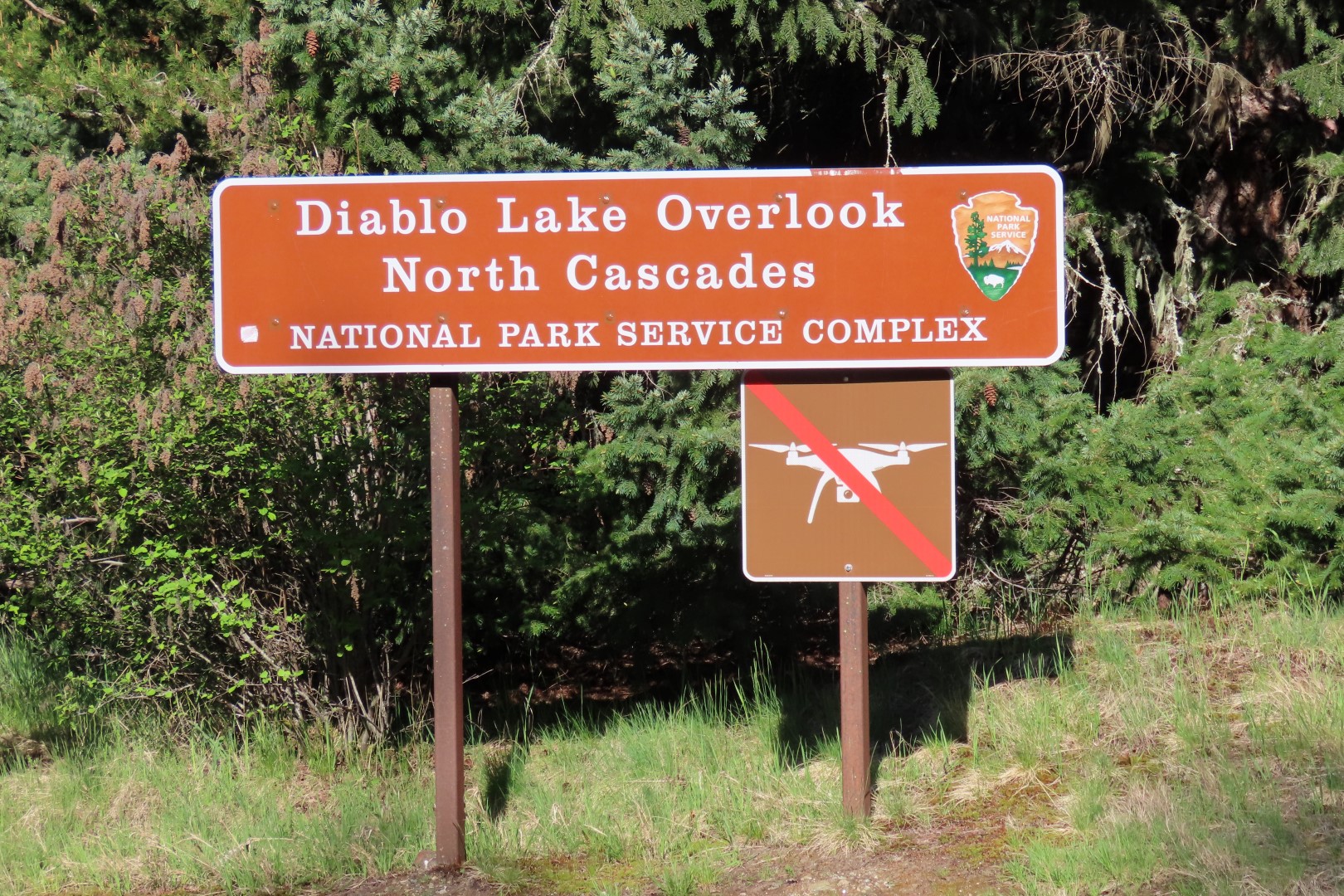 Lake Diablo Overlook in the North Cascades of Washington State  1 of 15 (#9723)
