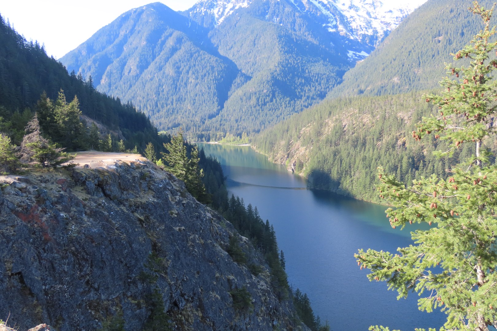 Lake Diablo Overlook in the North Cascades of Washington State  2 of 15 (#9726)